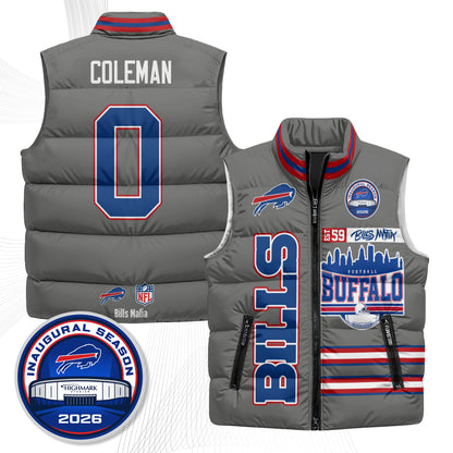 BUF "Mafia" Edition Puffer Vest - Printed