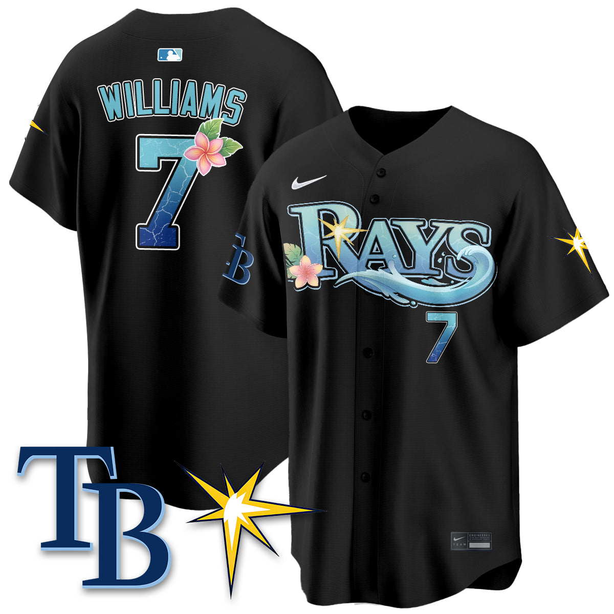 TB Aloha Spirit Vapor Limited Jersey - Stitched