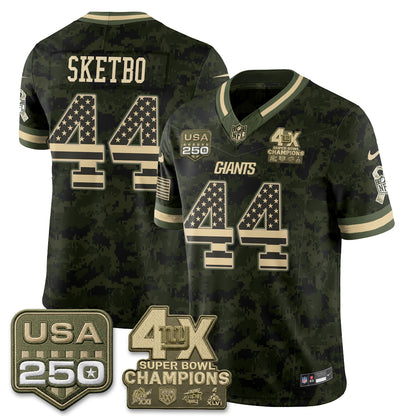 NYG 2026 Salute To Service Limited Edition - Stitched (2)