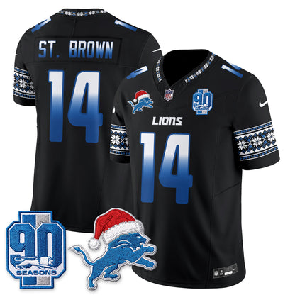 DET Xmas Edition Vapor Jersey - Stitched