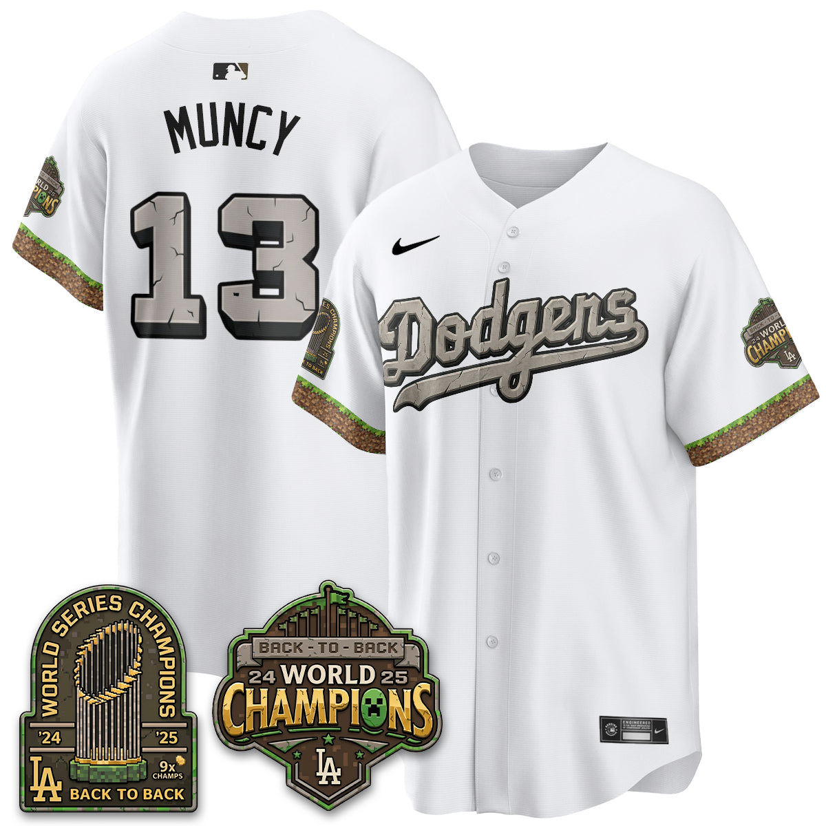Los Angeles Dodgers x Voxel Game Vapor Jersey - Printed