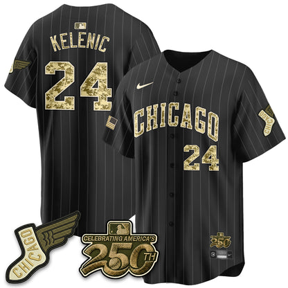 Chicago White Sox Salute to Service 2026 Vapor Limited Jersey - Stitched