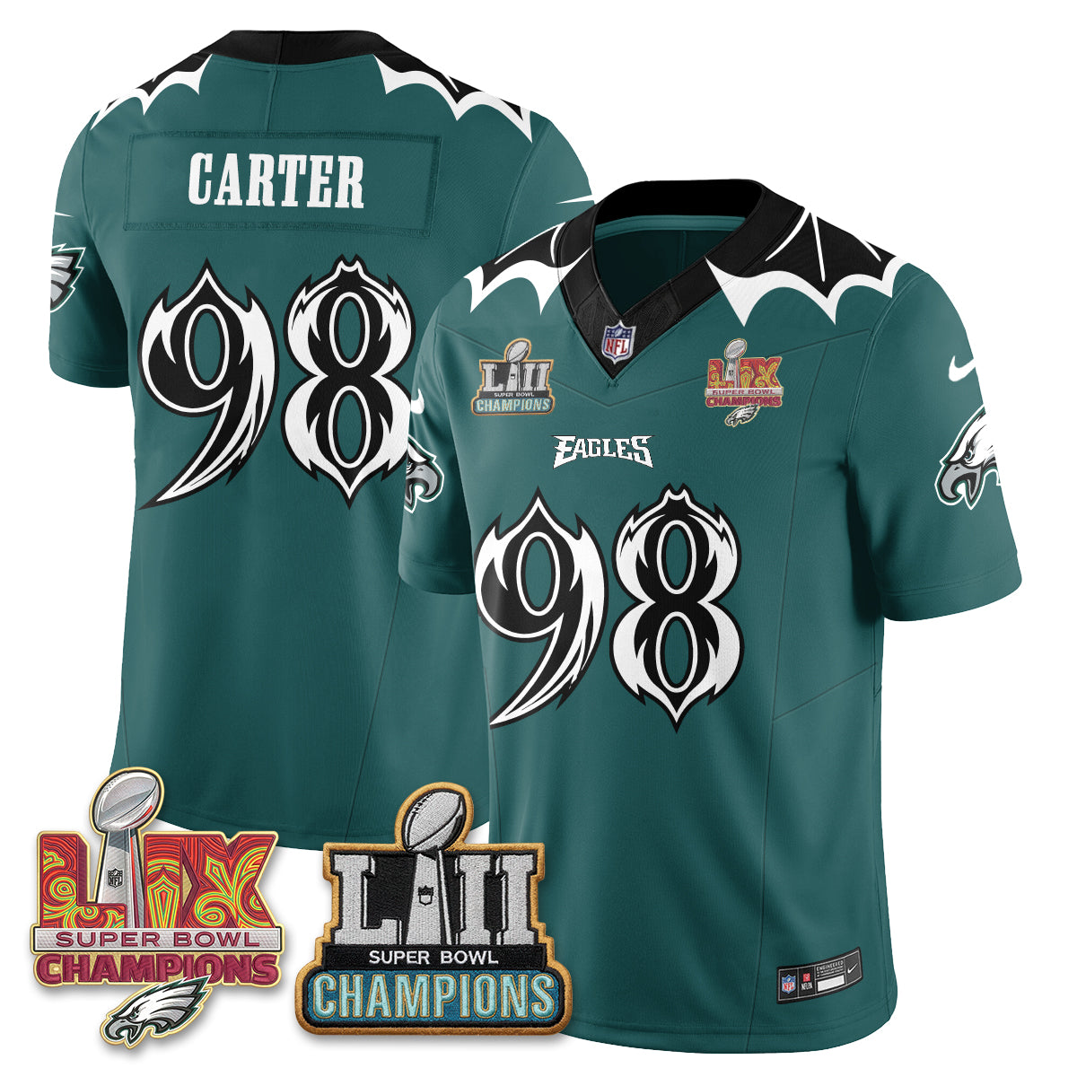 PHI x Bat Edition Vapor Jersey - Stitched