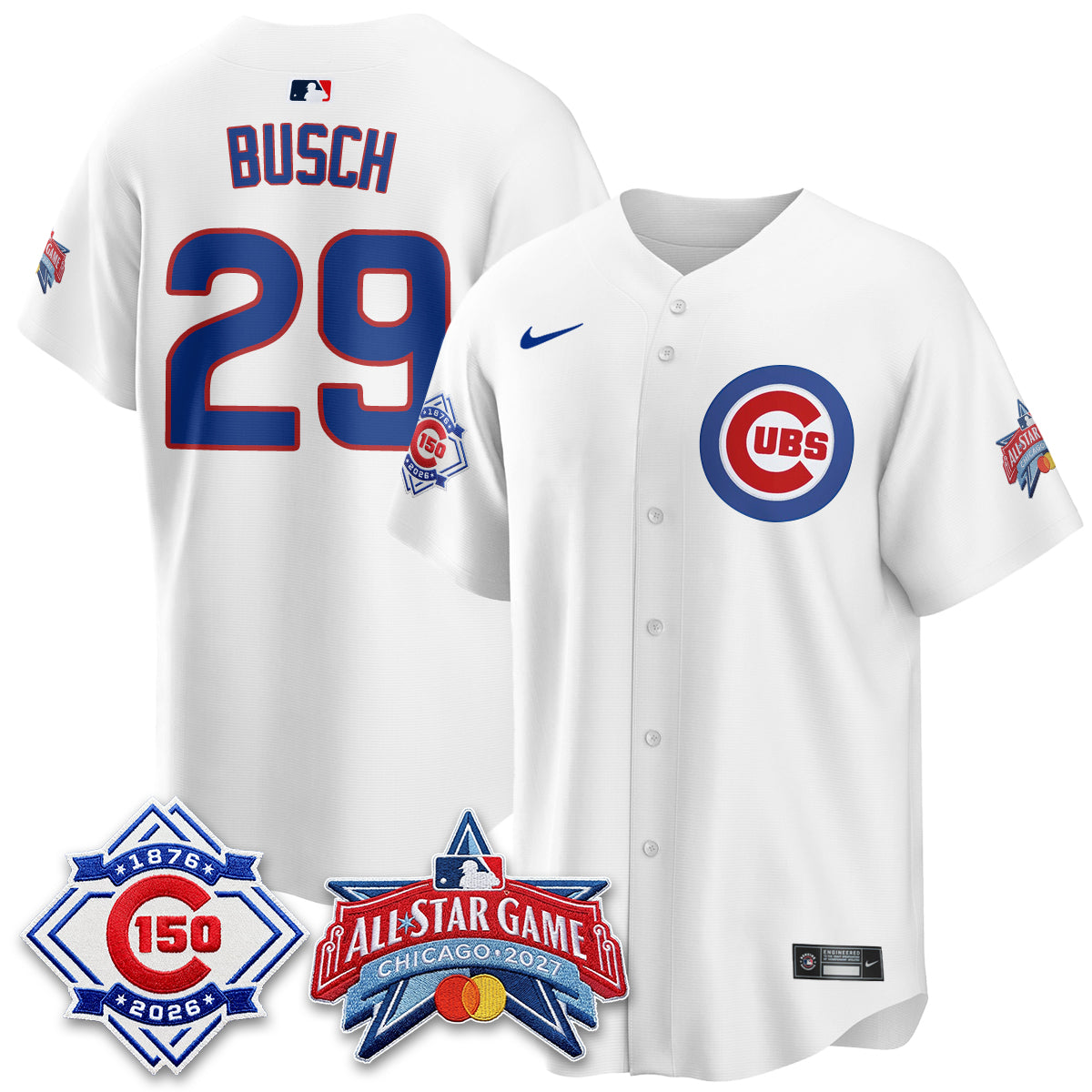 Chicago Cubs 2027 All Star Game Vapor Limited Jersey - Stitched
