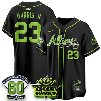ATL x Outkast Atliens Vapor Jersey - Stitched