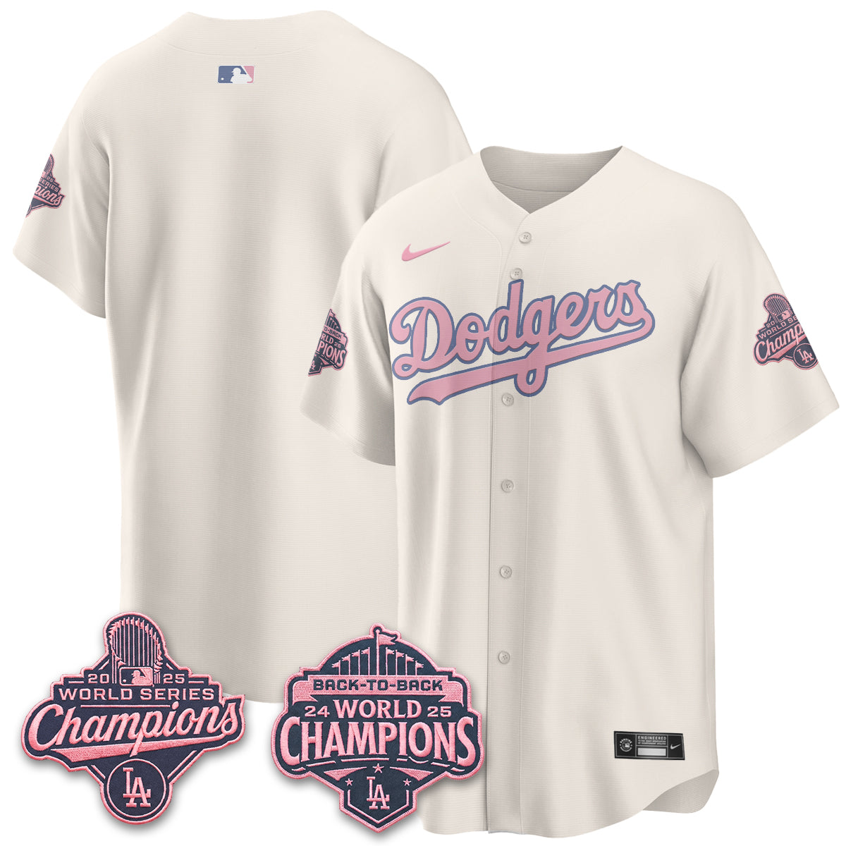 Los Angeles Dodgers Blinky Style Vapor Jersey - Stitched