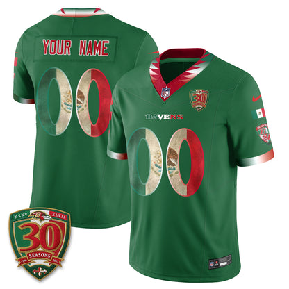 BAL Mexico Edition Vapor Custom Jersey - Stitched