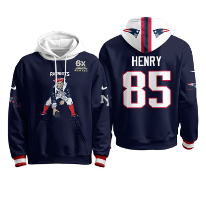 NE Minuteman Edition Fleece Hoodie - Printed