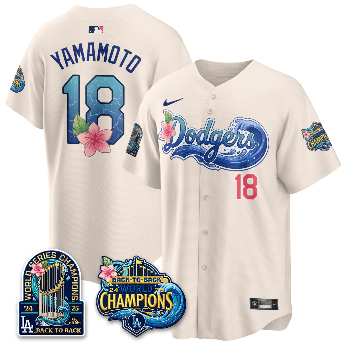 LAD "Aloha Spirit" Vapor Limited Jersey - All Stitched