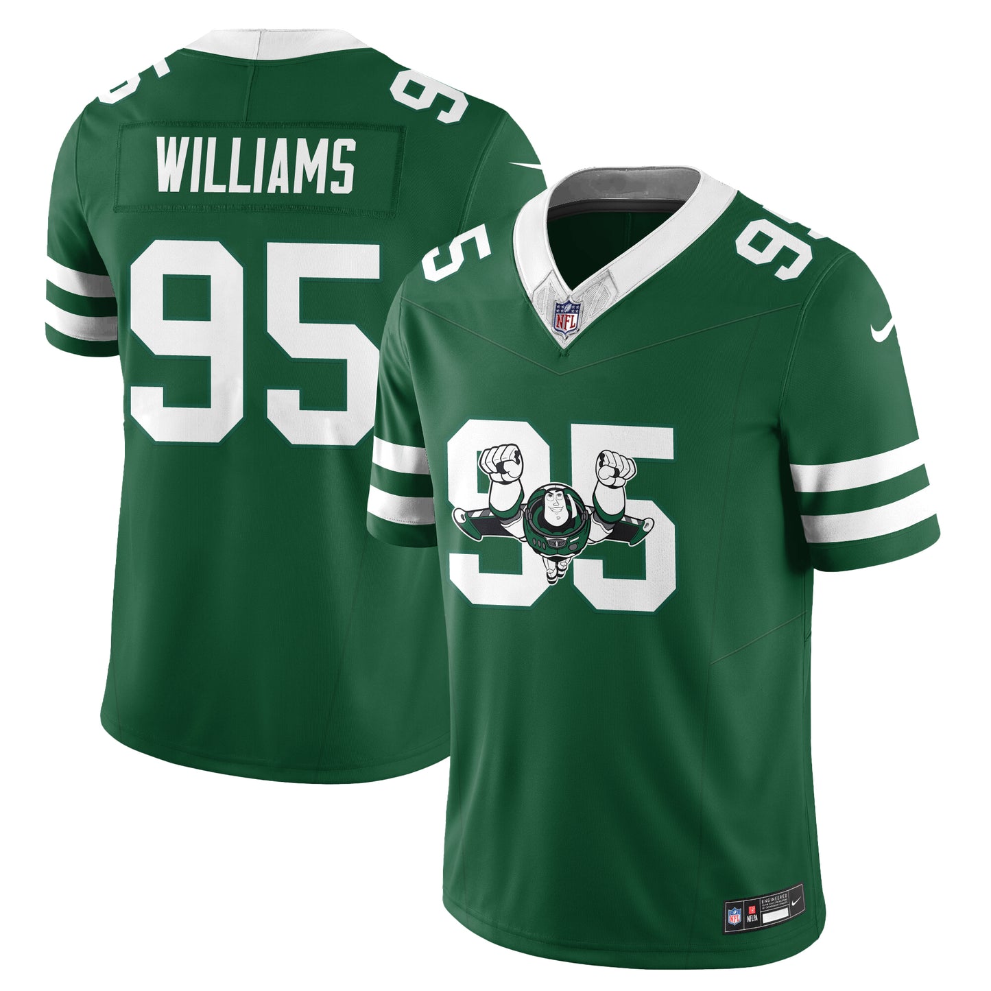 New York Jets x Infinity & Beyond Hero Edition Vapor Jersey - Stitched