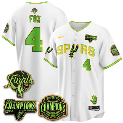 San Antonio Spurs 2026 Basketball Alien Style Vapor Jersey - Stitched