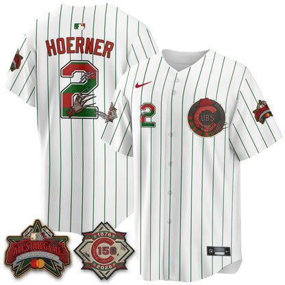 CHC A Nightmare on Wrigley Field Edition Vapor Jersey - Stitched