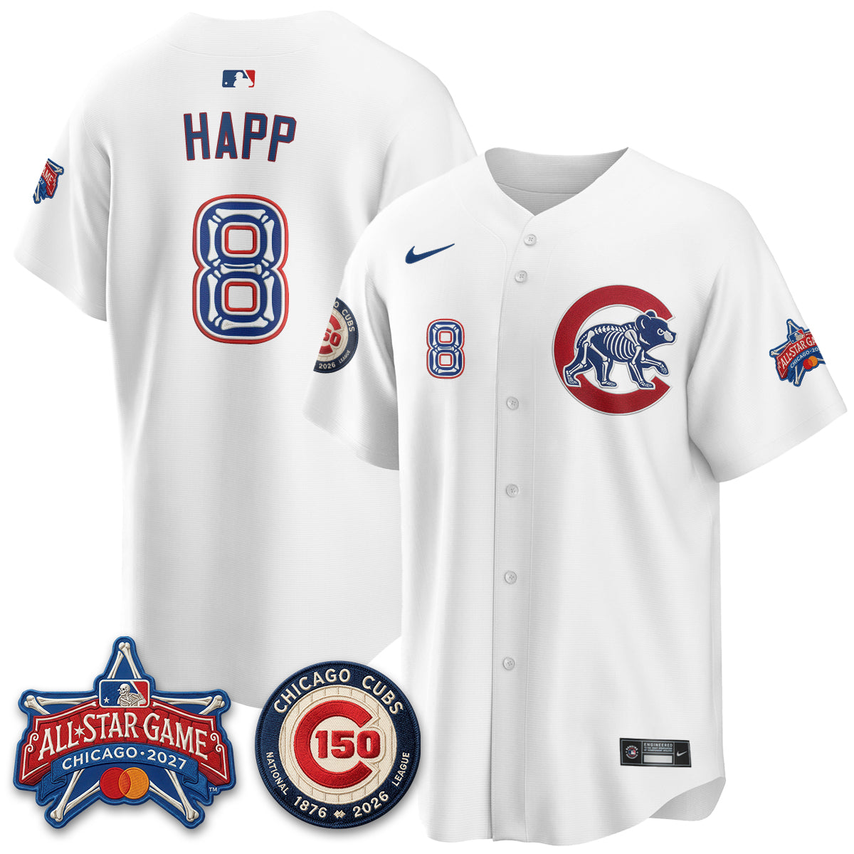 CHC Skeleton Edition Vapor Limited Jersey - Stitched