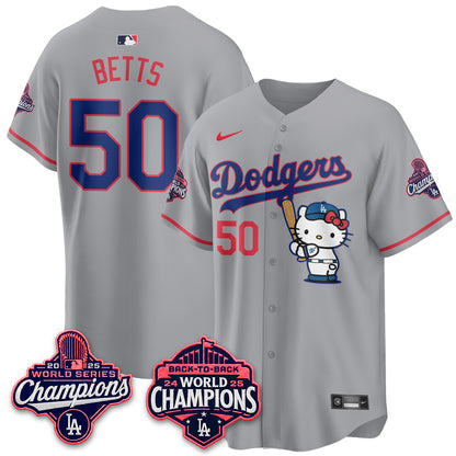 LAD x Hello Kitty Night 2026 Vapor White Jersey - All Stitched