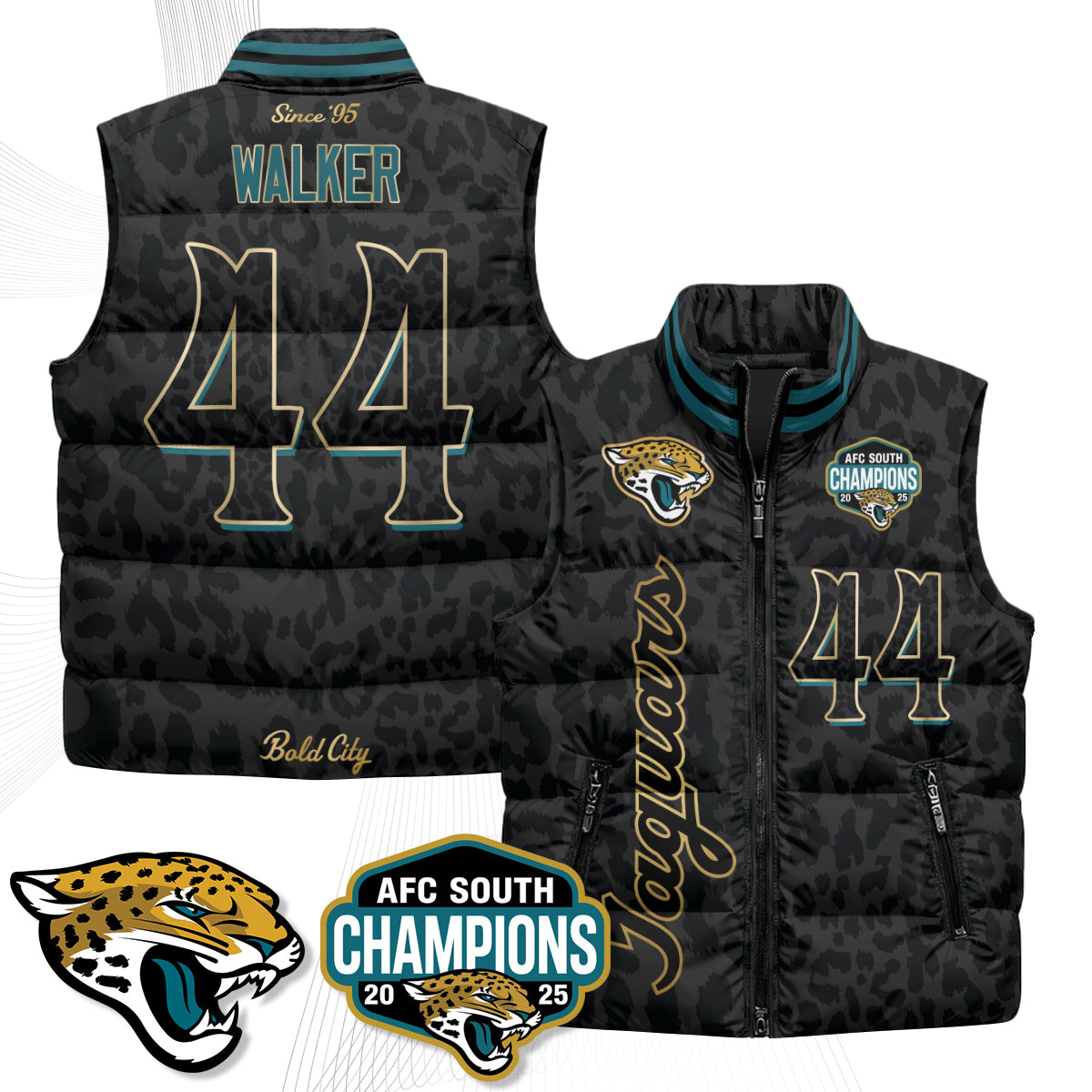 JAX 2026 Rivalries Puffer Vest - Printed