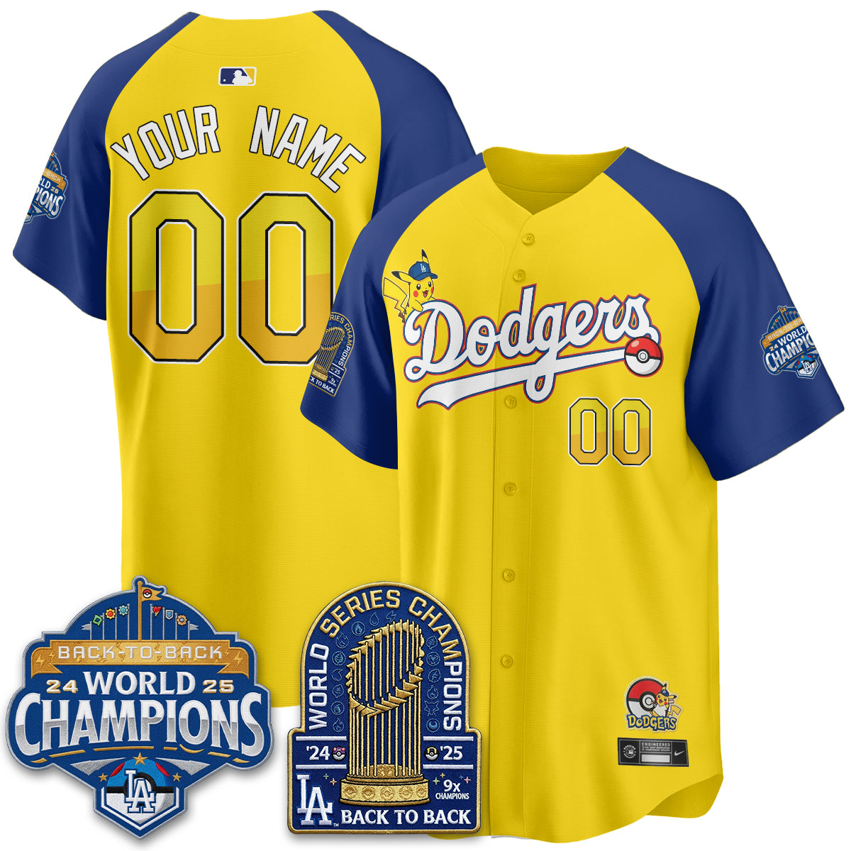 LAD x PKM 2026 Vapor Custom Jersey - Stitched