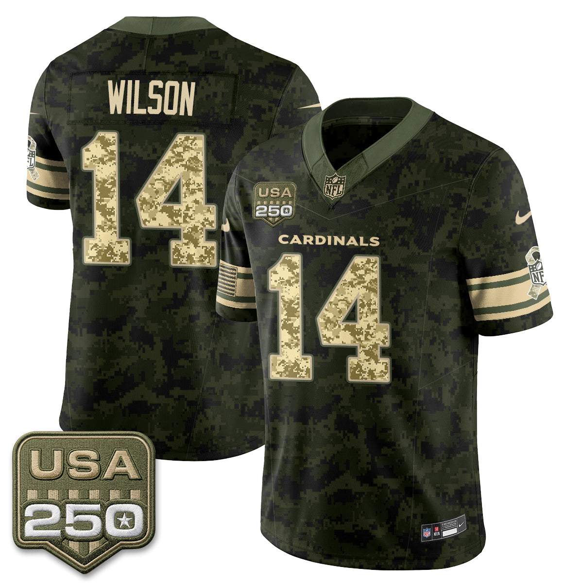 ARI 2026 Salute to Service Vapor Jersey - Stitched