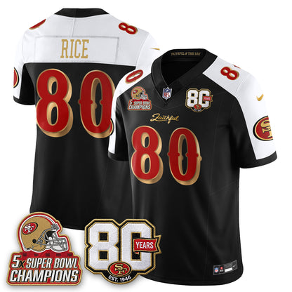 SF 80 Years & 5X Champs Rivalries Edition - Stitched (2)