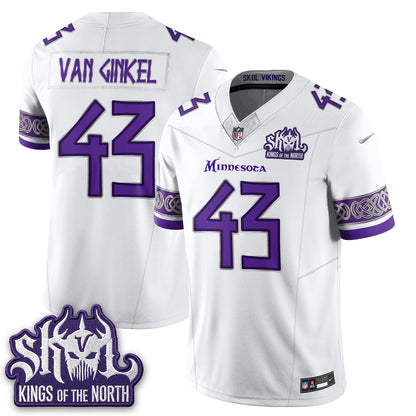 MIN  Warrior Skol Patch Vikings Font Edition  - Stitched (2)
