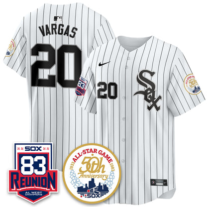 Chicago White Sox Reunion All West Champions Vapor Jersey - Stitched