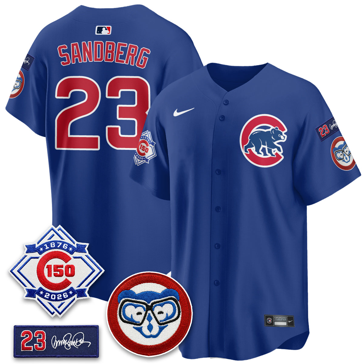 CHC 150th Anniversary Holy Cow Vapor Premier Royal Limited Jersey - All Stitched