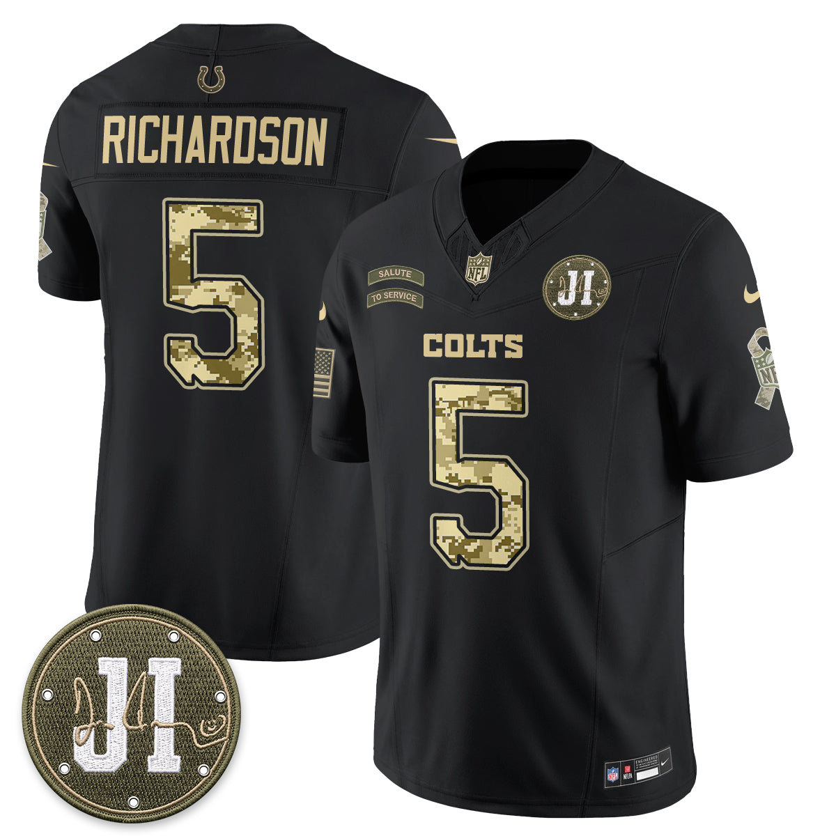 IND 2026 Salute to Service Vapor Jersey - Stitched