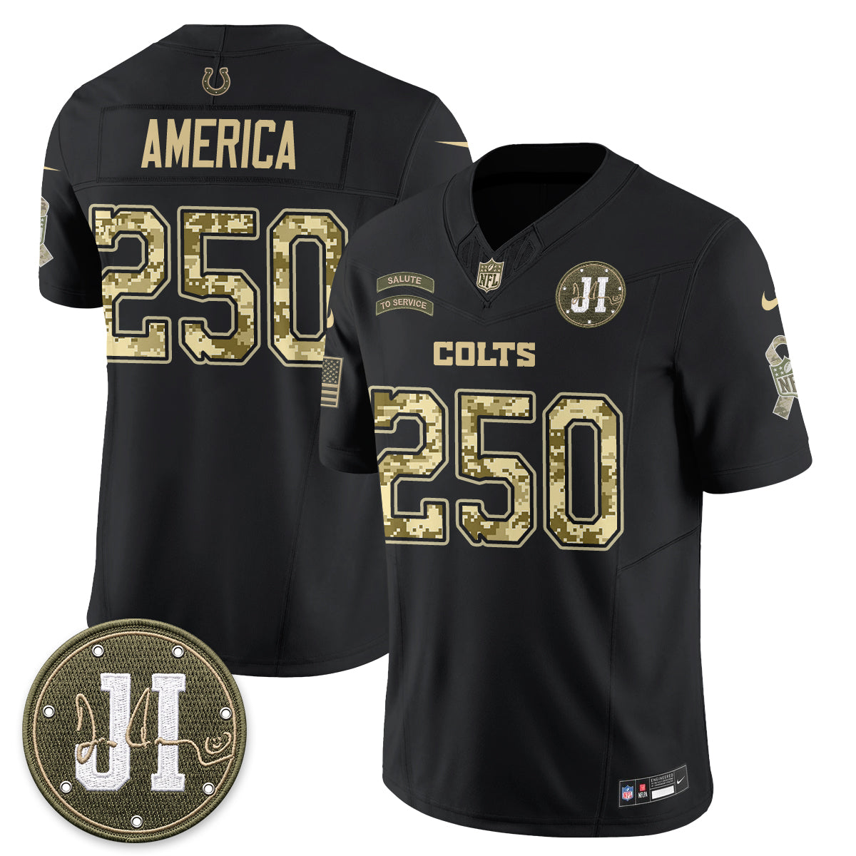 IND 2026 Salute to Service Vapor Jersey - Stitched