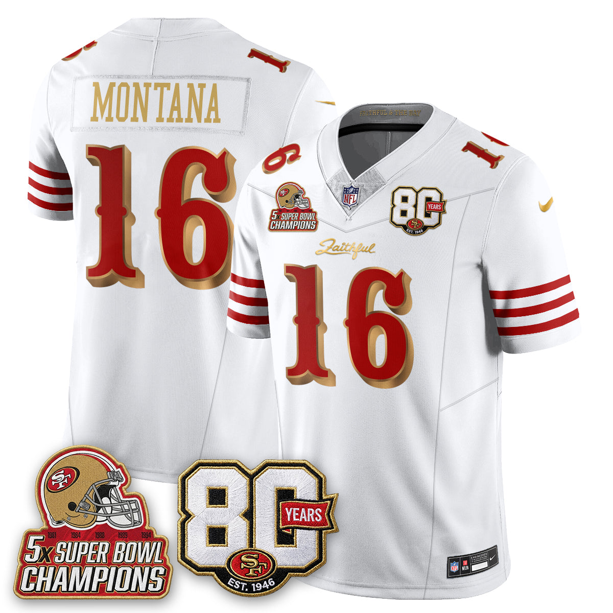 SF 80 Years & 5X Champs Rivalries Edition - Stitched (2)
