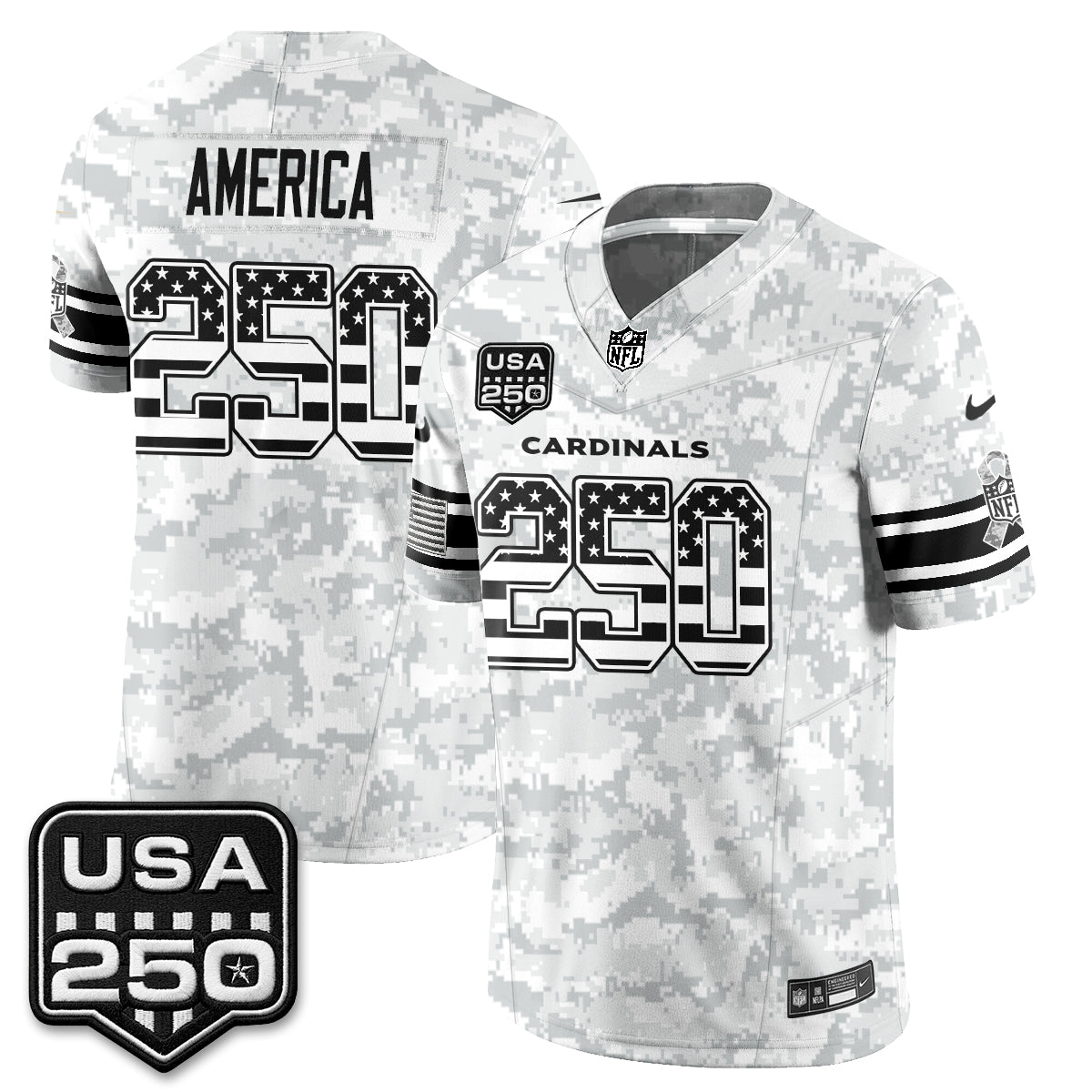 ARI 2026 Salute to Service Vapor Jersey - Stitched