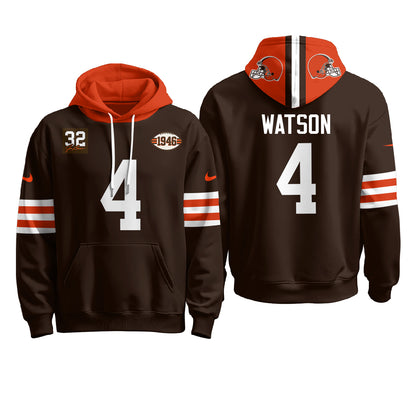 CLE 1946 Anniversary Patch Hoodie - Stitched