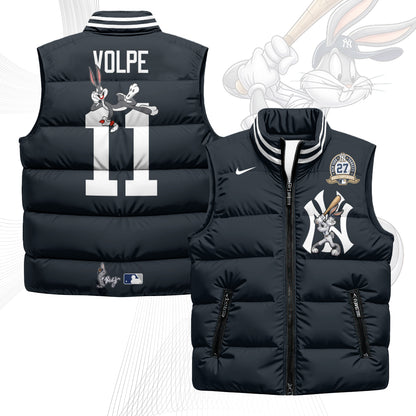 New York Yankees Edition Unisex Puffer Vest - Printed