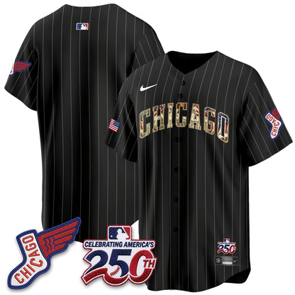 Chicago White Sox 2026 Independence Day USA Vapor Jersey - Stitched