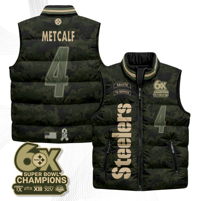 PIT 2026 Salute to Service Puffer Vest - Printed