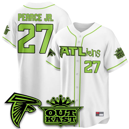 ATL 30th Anniversary ATLiens Baseball Vapor Jersey - Stitched