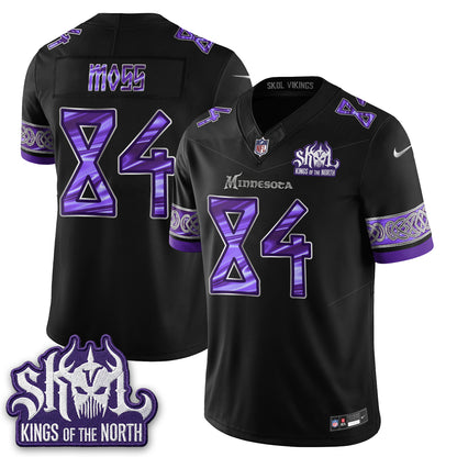 MIN  Warrior Skol Patch Vikings Font Edition  - Stitched (2)