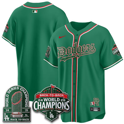 Los Angeles Dodgers x Mexico Style Vapor Jersey - Stitched