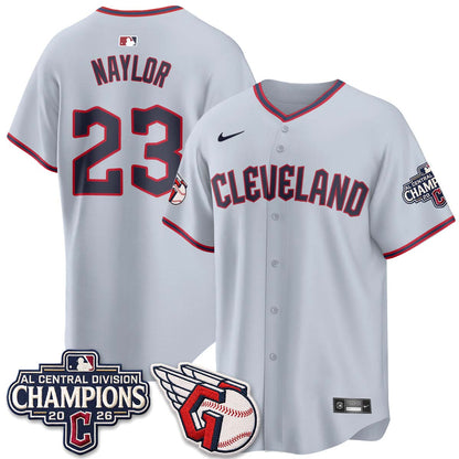 CLE 2026 AL Central Champs Vapor Jersey - Stitched
