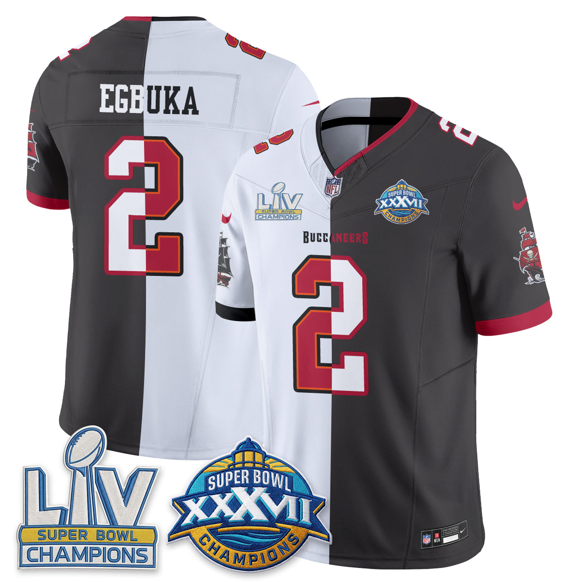 TB S.Bowl Split Edition Vapor Jersey - Stitched