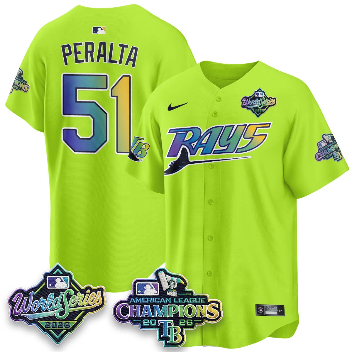 TB 2026 AL Champions Limited Vapor Jersey - Stitched
