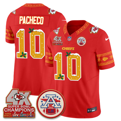 KC Xmas Edition Vapor Jersey - Stitched