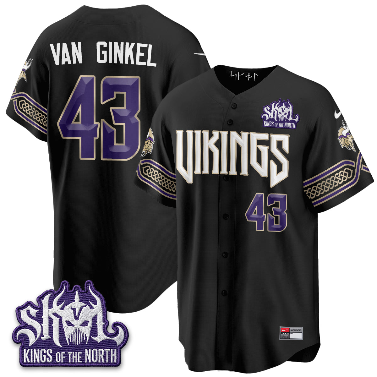 MIN 2026 Rivalries Edition Baseball Vapor Jersey - Stitched