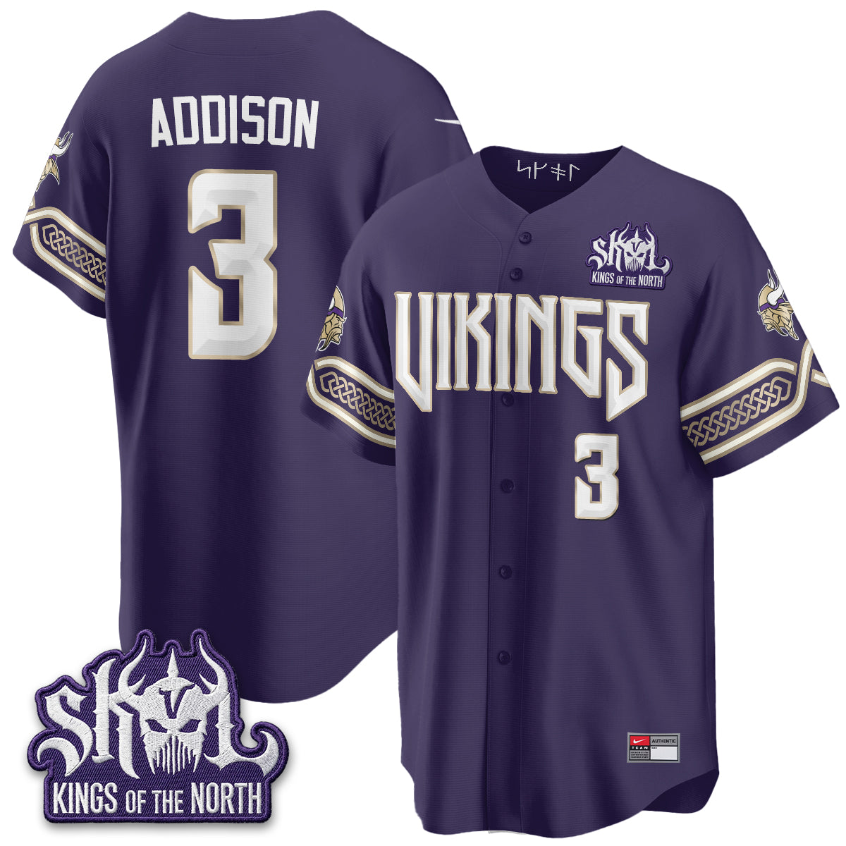 MIN 2026 Rivalries Edition Baseball Vapor Jersey - Stitched
