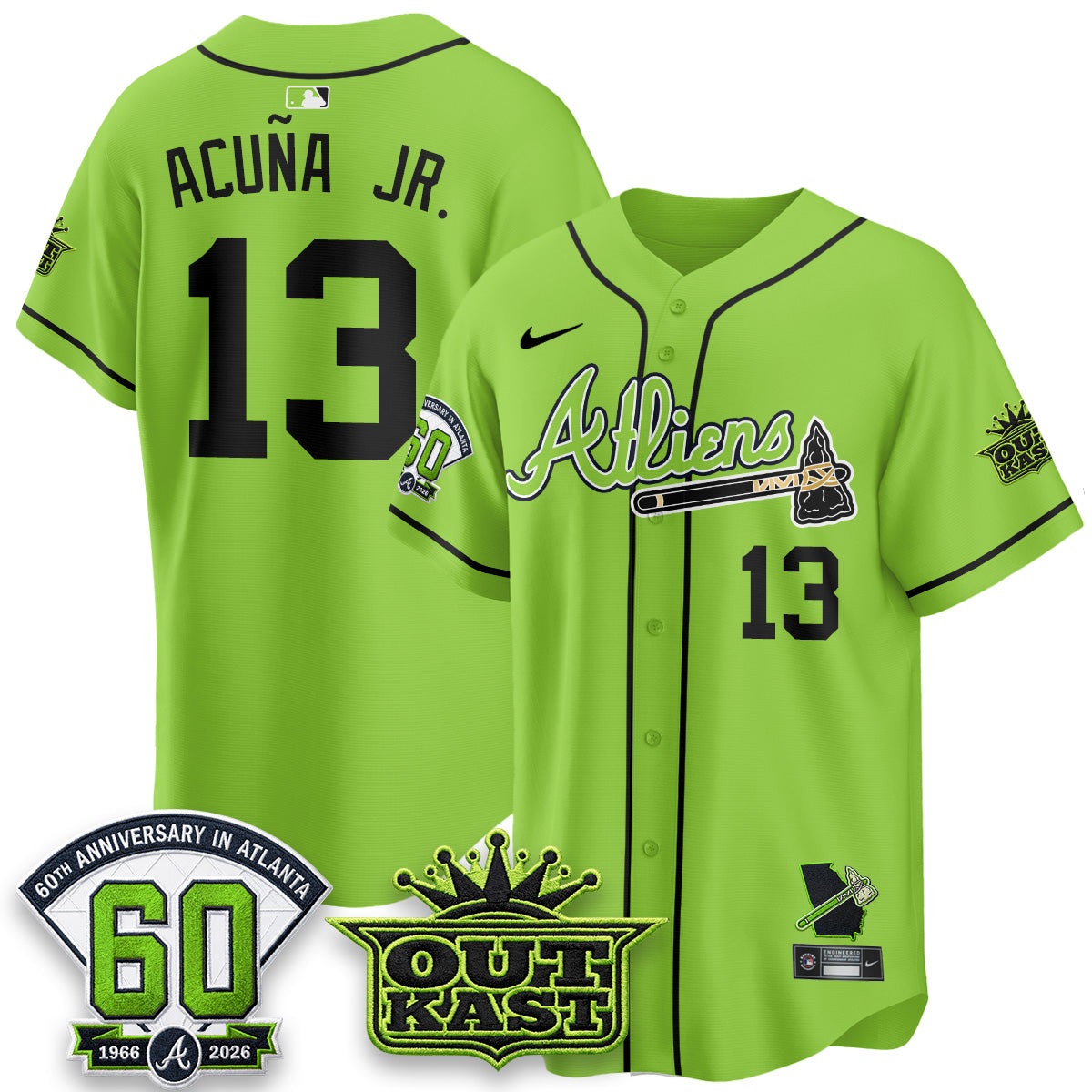 ATL x Outkast Atliens Vapor Jersey - Stitched