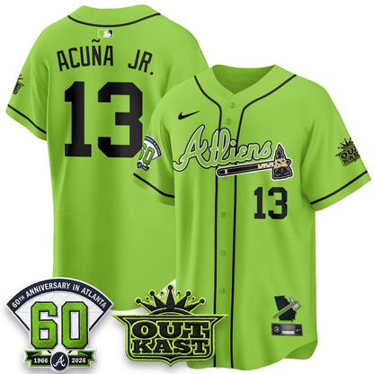 ATL x Outkast Atliens Vapor Jersey - Stitched