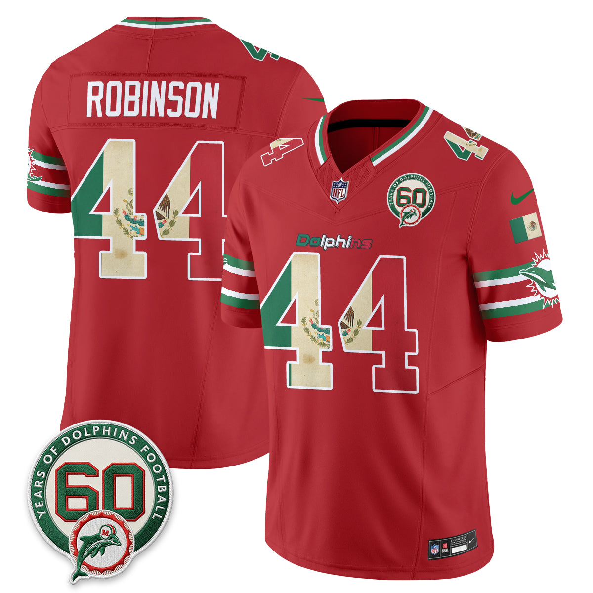 MIA Mexico Edition Vapor Jersey - Stitched