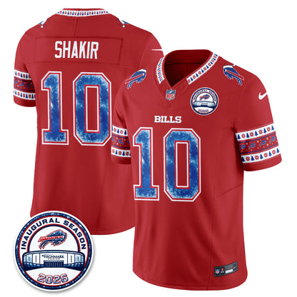 BUF Xmas Edition Vapor Jersey - Stitched