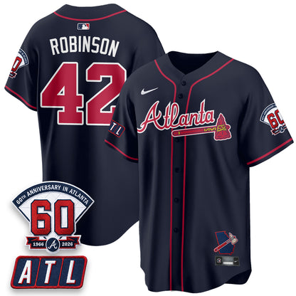 ATL 2026 60th Anniversary Vapor City Connect Limited Jersey - All Stitched