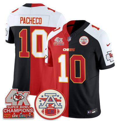 Kansas City Chiefs Split Edition Vapor Jersey - Stitched