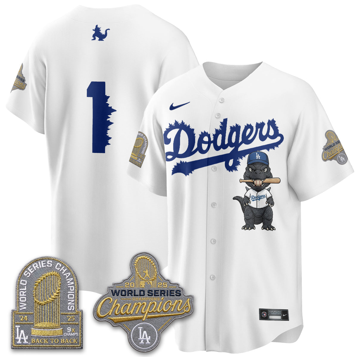 LAD x Godzilla Vapor Jersey- Stitched