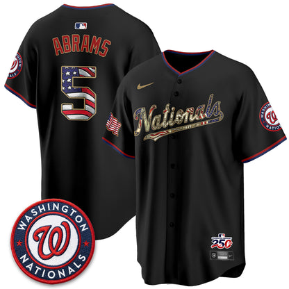 WSH 2026 Independence Day USA Vapor Jersey - Stitched